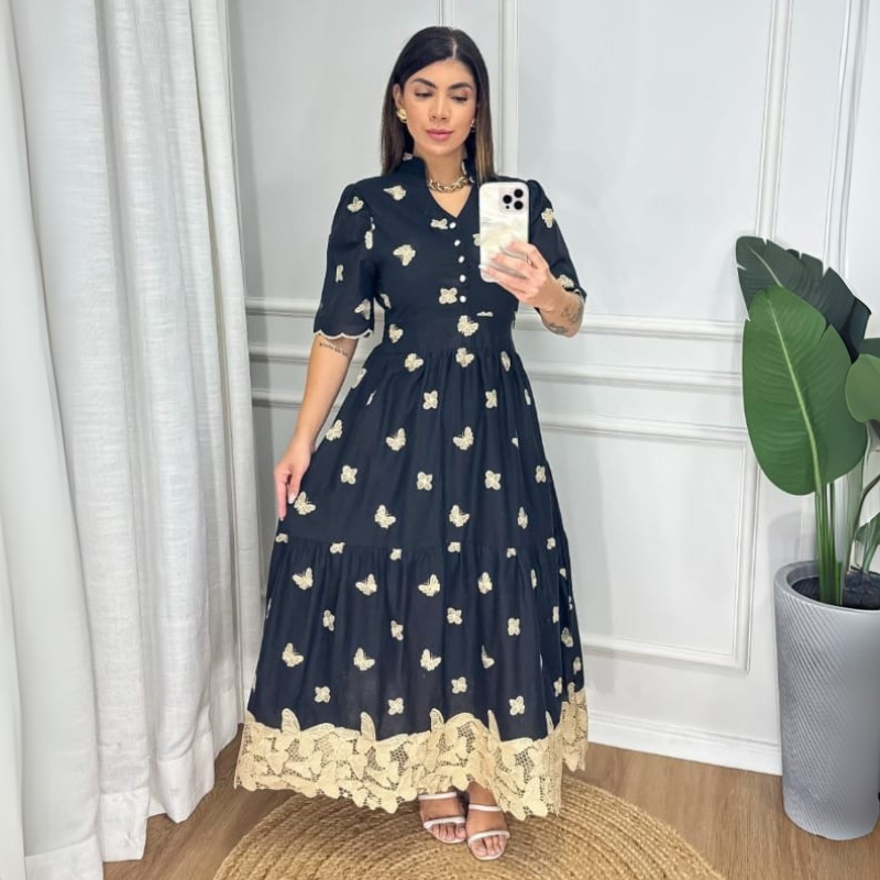 Vestido Borboleta Isadora