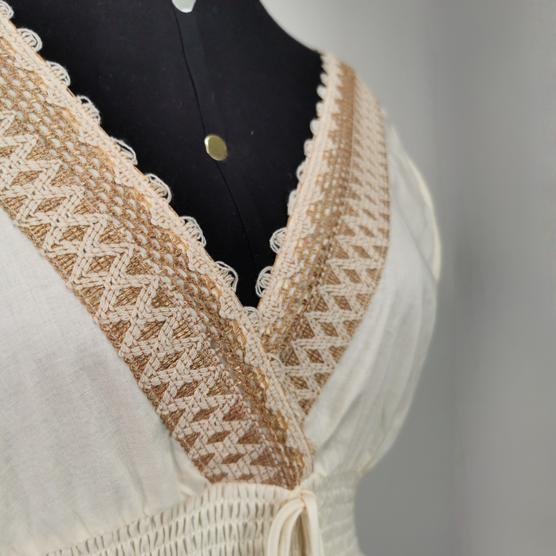 Vestido Curto em Algodão Amara