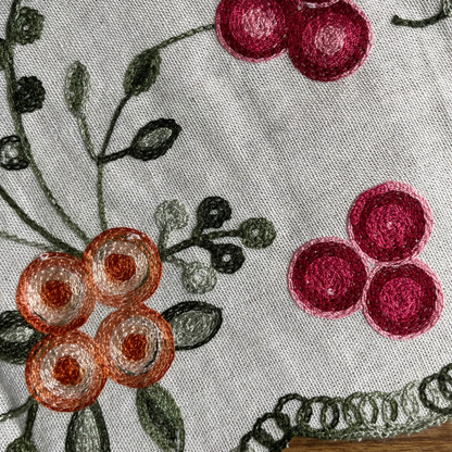 Vestido Midi em Linho Bordado Antonela