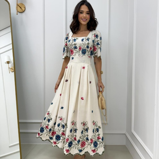 Vestido Princesa Verso de Primavera