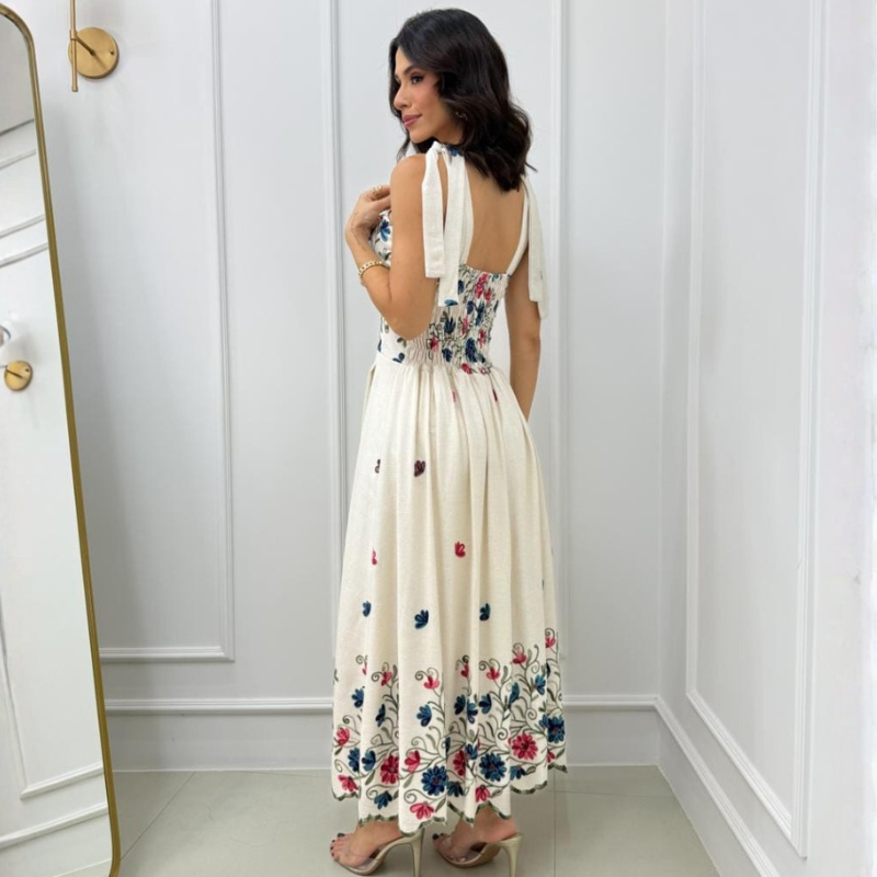 Vestido Princesa Verso de Primavera